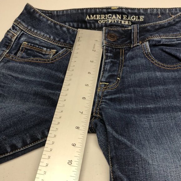 LIKE NEW AMERICAN EAGLE KICK BOOT STRETCH JEANS 426x30 🐎 - Picture 9 of 11